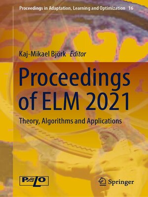 cover image of Proceedings of ELM 2021